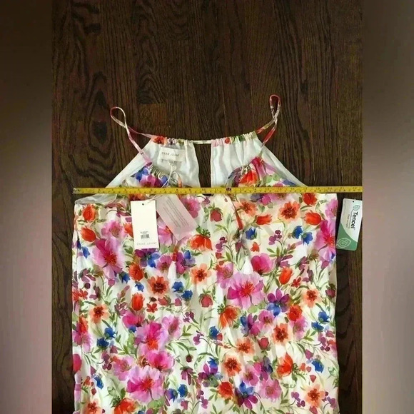 Dear John/Anthropologie Women's M Ryo Strap Halter Maxi Dress Garden Party NWT!! - Picture 11 of 16